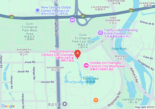 世纪城洲际商务KTV-map