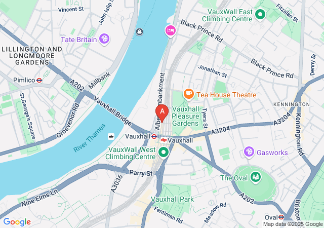 Hard On – London’s Ultimate Hardcore Gay Event (Union Club)-map