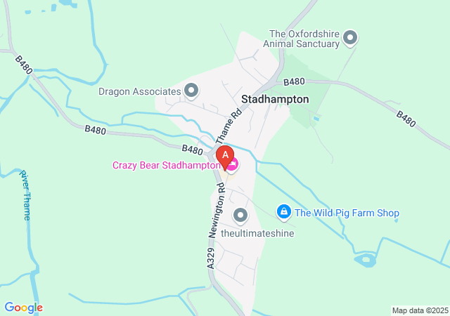 The Crazy Bear-map