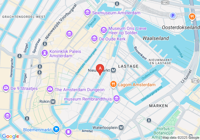 Webers Holland-map