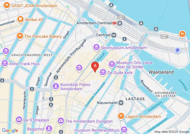 Dirty Dick's-map