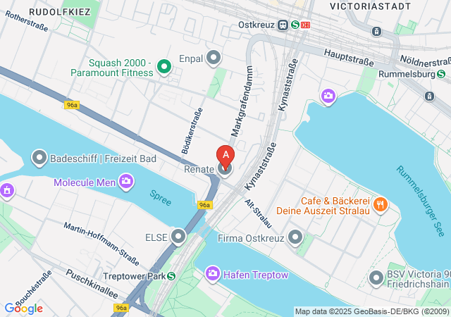 Lunacy Berlin (centre of the Luniverse)-map