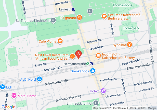 Wunschzimmer Berlin-map
