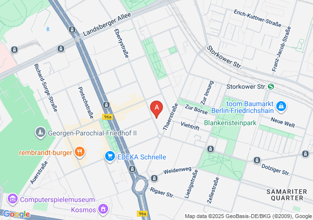 Ekstase Massagesalon - Erotische Massage Berlin-map