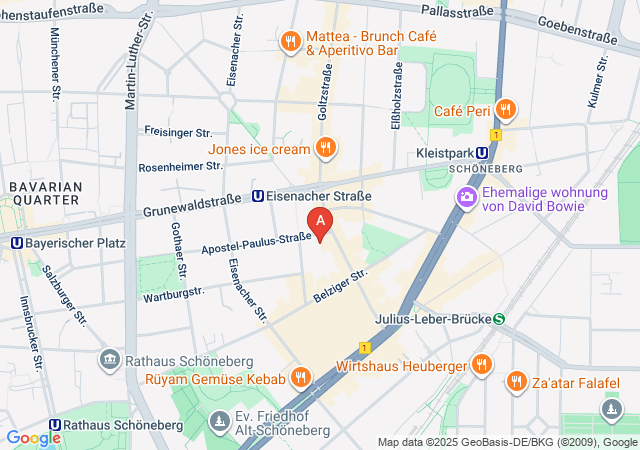 MassageStern Tantra Sessions for Gay Men and Friends-map