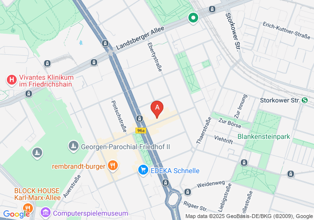 Club Carena-map