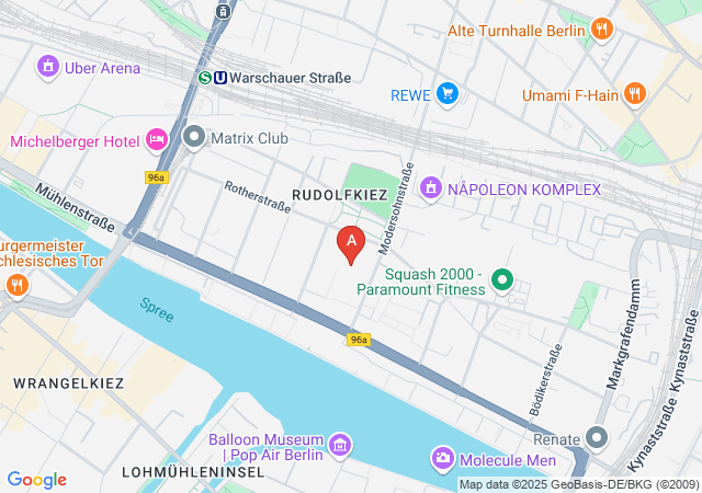 Feelings Massagen-map