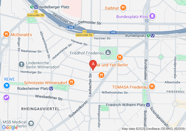 Massagen Relax Studio-map