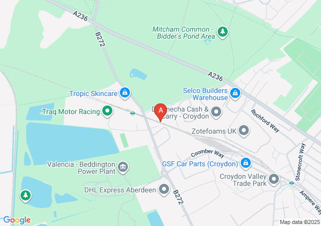 The Peacock Parlour-map