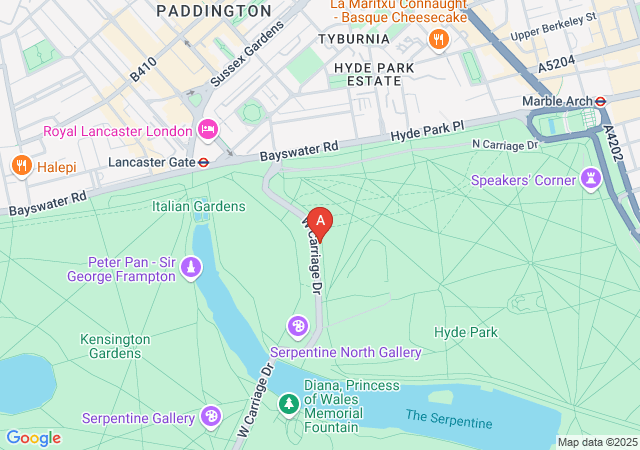 Bayswater Dungeon Suite-map