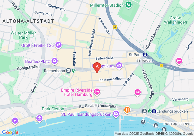 PINK INC -map