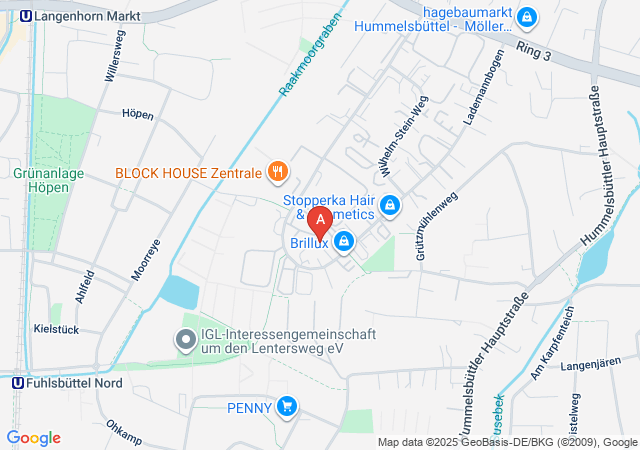 Entspannungslounge Hamburg - Tantra-Massage & Coaching NUR MIT TERMIN-map