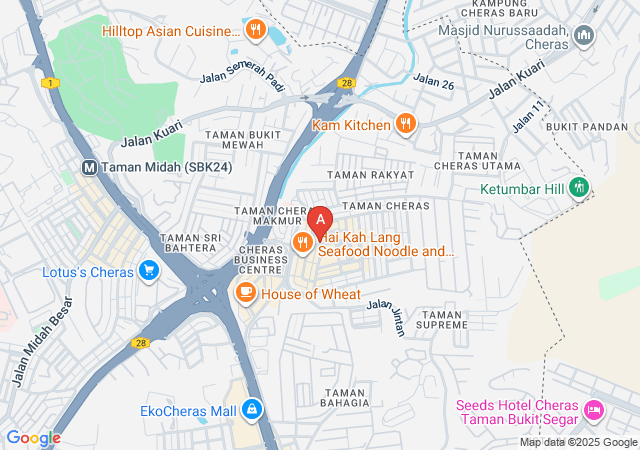 Insanity Club (Cheras)-map