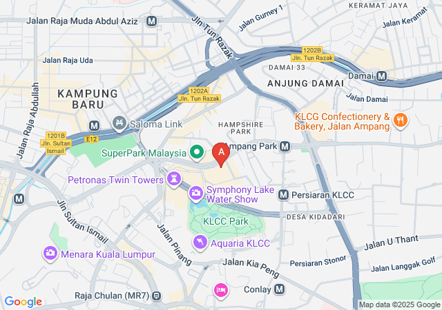 Kingsway (Bukit Bintang)-map
