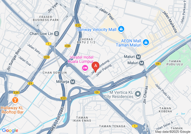 Mad Club (Cheras)-map