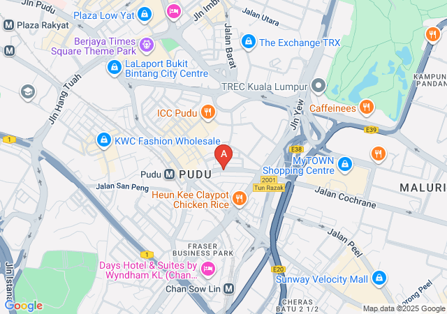 Cherry Blossom 皇家 (Pudu)-map