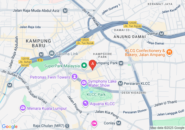 D'ARC CLUB 凯旋门 (Ampang)-map