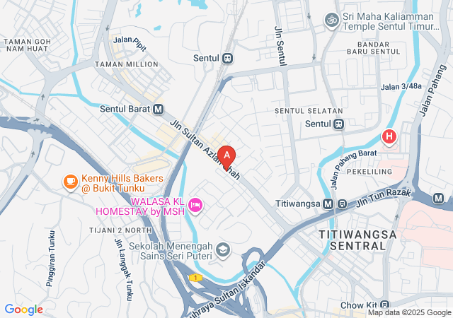 TG银河天使KTV (Jalan Ipoh)-map