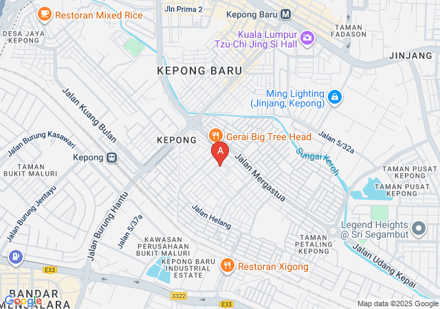 Viking (Kepong)-map