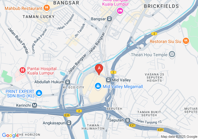 三只蚂蚁美女 Bangsar/KL-map