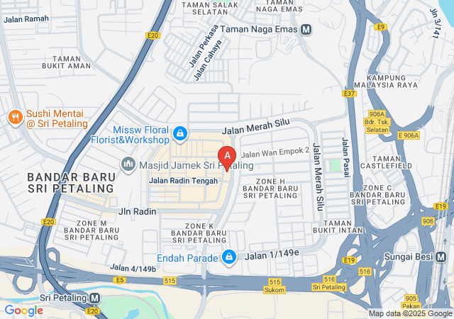 One1MalaysiaClubs-map
