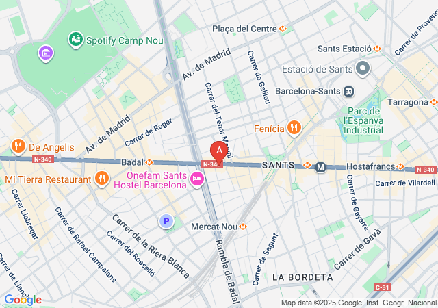 Erotic Palace Sex Shop Cine XXX Cabinas Tienda Satisfyer-map