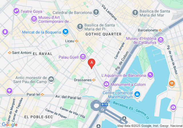Dollhouse Barcelona-map