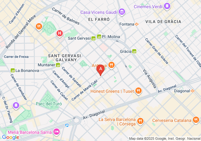 Strip Club Barcelona | Las Vegas Night Girl-map
