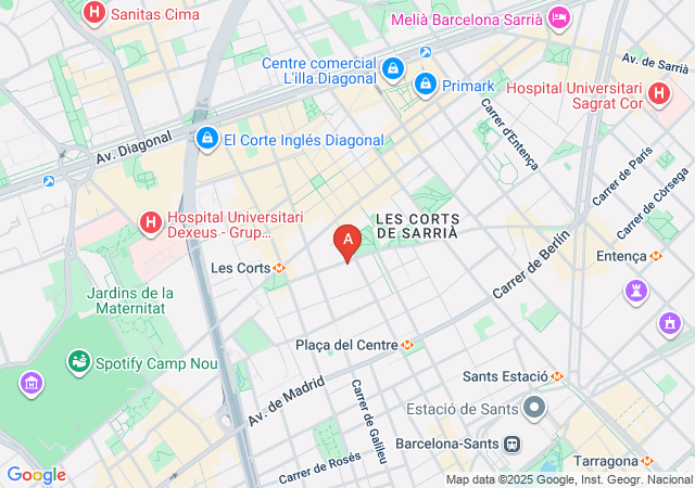 Felina Barcelona Escorts-map