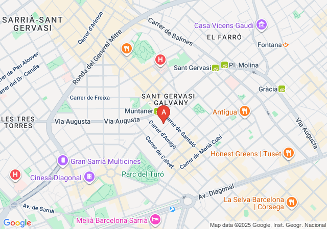 La Vie en Rose-map