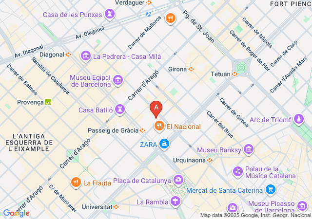 Shiva Massage Barcelona-map