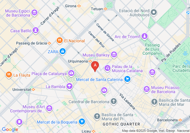 Luna Masajes Eróticos Barcelona-map