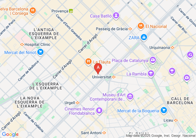 Masajes Eróticos en Barcelona-map