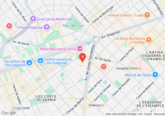 Thai Center Masajes Eróticos Barcelona-map