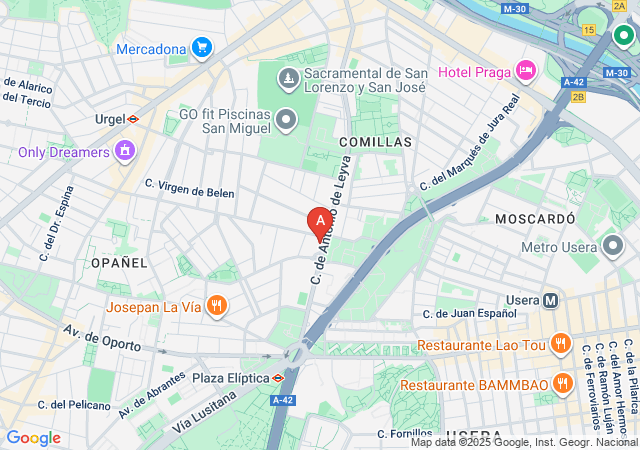 Club Bombón-map