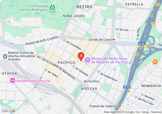Masajes Erótico Kaunis Madrid-map