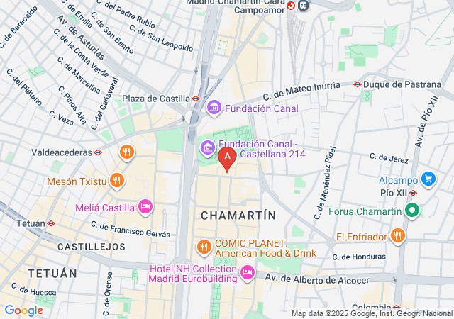 Maxxage Madrid-map