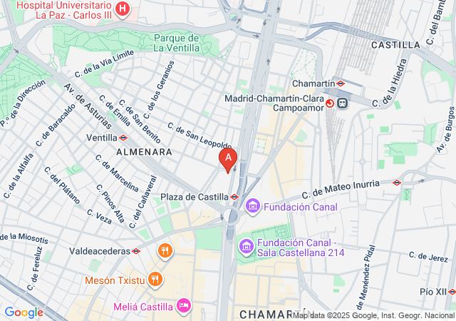 Madrid Escorts con Clase-map