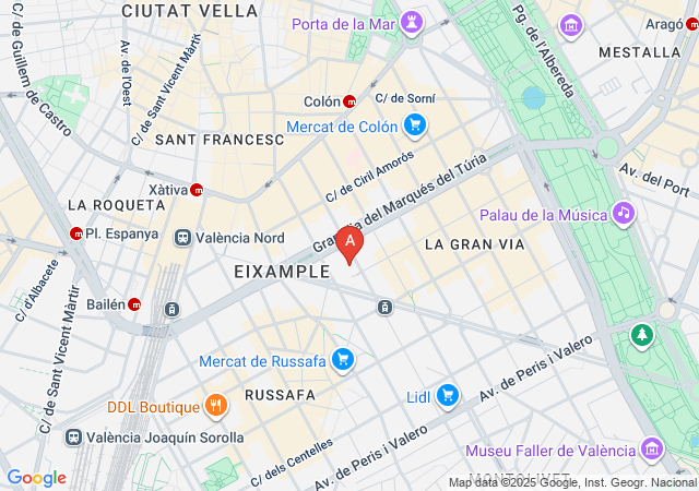 Zafire Masajes Eróticos Valencia - Tantricos & Sensuales-map