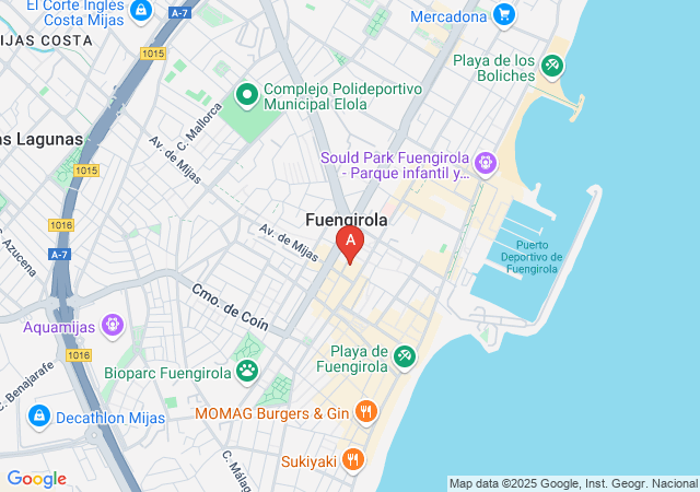 Milenium Erotic Massage Fuengirola-map
