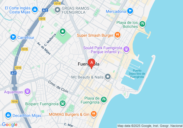 Tantra Fuengirola-map
