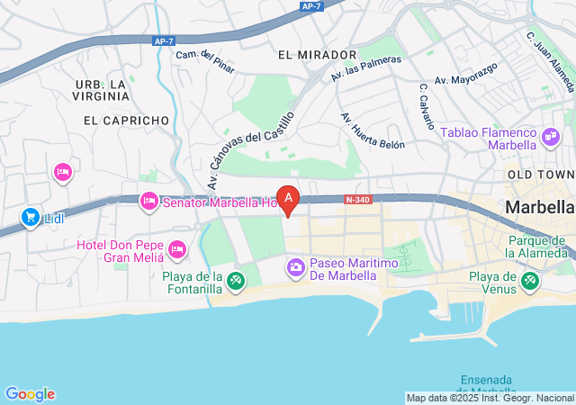 Marbella Tantra Massage-map