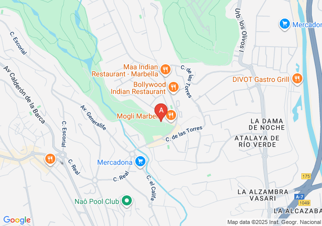 Passion Massage Puerto Banus-map