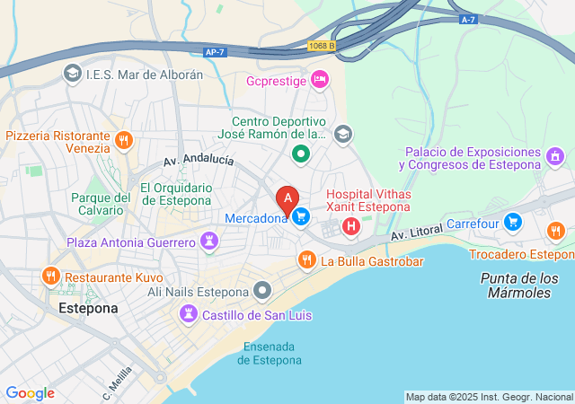 massages boulevard-map