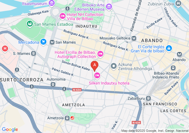 Elite Masajes Bilbao - Masajes eróticos-map