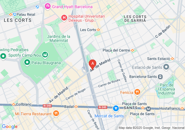 Sauvage Swinger Club-map