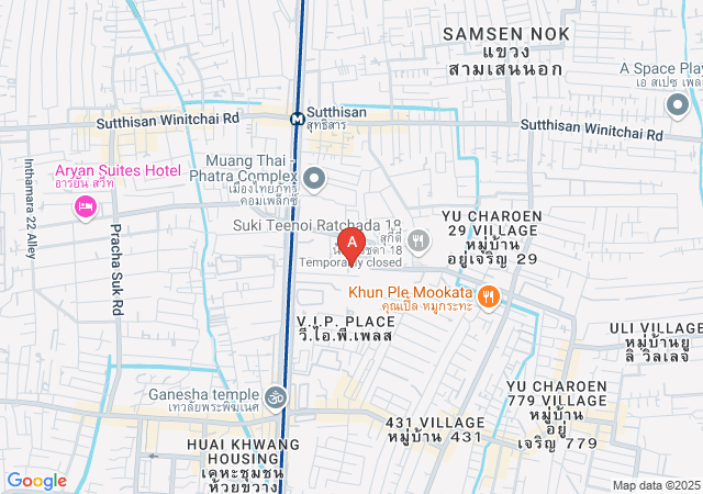 Maria Massage Bangkok-map