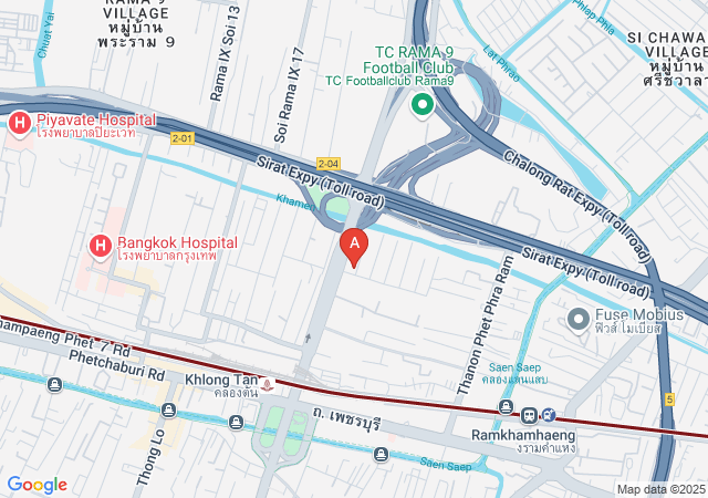 The Bank Massage Club-map