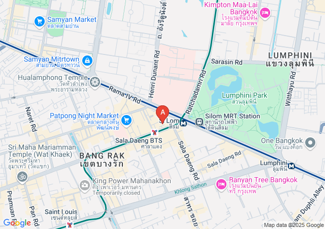 GOD Bangkok-map