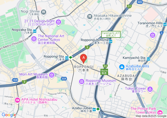 ZOO TOKYO-map